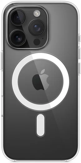 Origineel Apple iPhone 16 Pro Hoesje MagSafe Clear Case Transparant afbeelding 4
