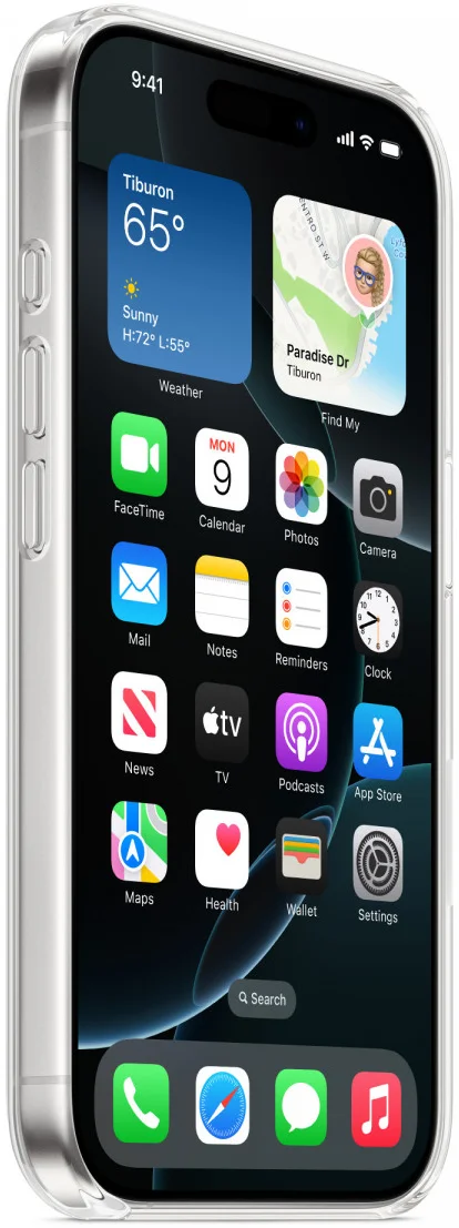 Origineel Apple iPhone 16 Pro Hoesje MagSafe Clear Case Transparant afbeelding 5