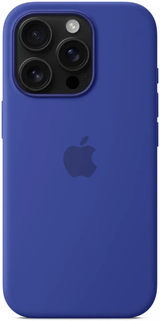 Origineel Apple iPhone 16 Pro Hoesje MagSafe Silicone Case Ultramarijn afbeelding 1