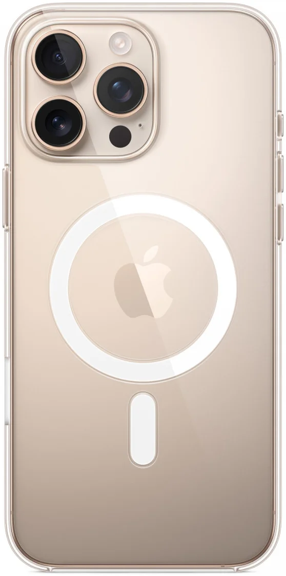 Origineel Apple iPhone 16 Pro Max Hoesje MagSafe Clear Case Transparant afbeelding 2