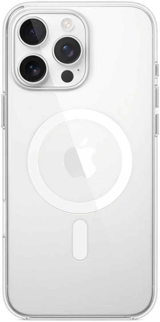 Origineel Apple iPhone 16 Pro Max Hoesje MagSafe Clear Case Transparant afbeelding 3