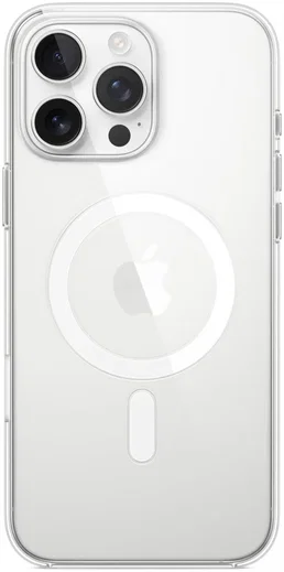 Origineel Apple iPhone 16 Pro Max Hoesje MagSafe Clear Case Transparant afbeelding 3