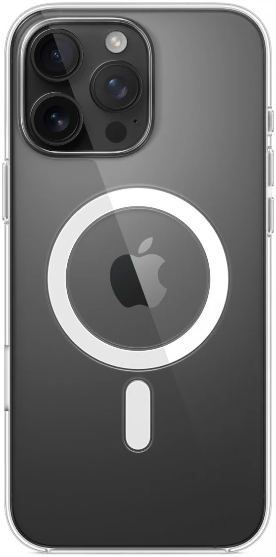 Origineel Apple iPhone 16 Pro Max Hoesje MagSafe Clear Case Transparant afbeelding 4