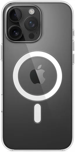 Origineel Apple iPhone 16 Pro Max Hoesje MagSafe Clear Case Transparant afbeelding 4