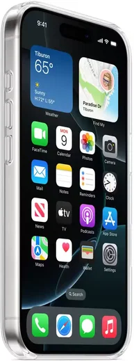 Origineel Apple iPhone 16 Pro Max Hoesje MagSafe Clear Case Transparant afbeelding 5