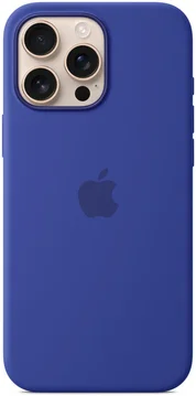 Origineel Apple iPhone 16 Pro Max Hoesje MagSafe Silicone Case Ultramarijn