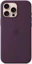 Origineel Apple iPhone 16 Pro Max Hoesje MagSafe Silicone Case Pruimenpaars