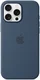 Origineel Apple iPhone 16 Pro Max Hoesje MagSafe Silicone Case Denim afbeelding 3