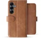 Rosso Element Samsung Galaxy S25 Hoesje Book Case Wallet Bruin afbeelding 2