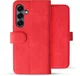 Rosso Element Samsung Galaxy S25 Hoesje Book Case Wallet Rood afbeelding 2