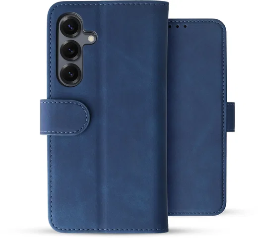 Rosso Element Samsung Galaxy S25 Hoesje Book Case Wallet Blauw afbeelding 2