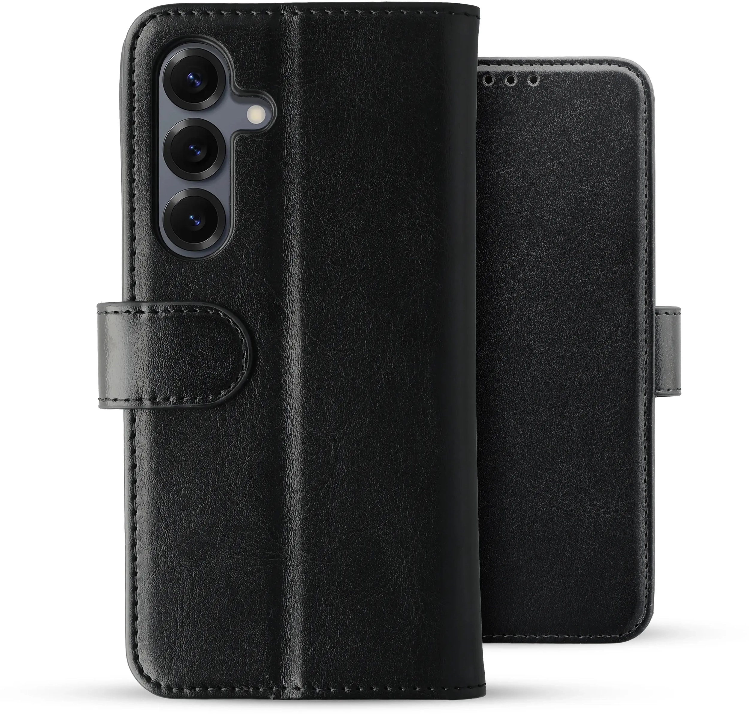 Rosso Element Samsung Galaxy S25 Plus Hoesje Book Case Wallet Zwart afbeelding 2