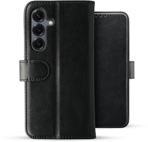Rosso Element Samsung Galaxy S25 Plus Hoesje Book Case Wallet Zwart afbeelding 2
