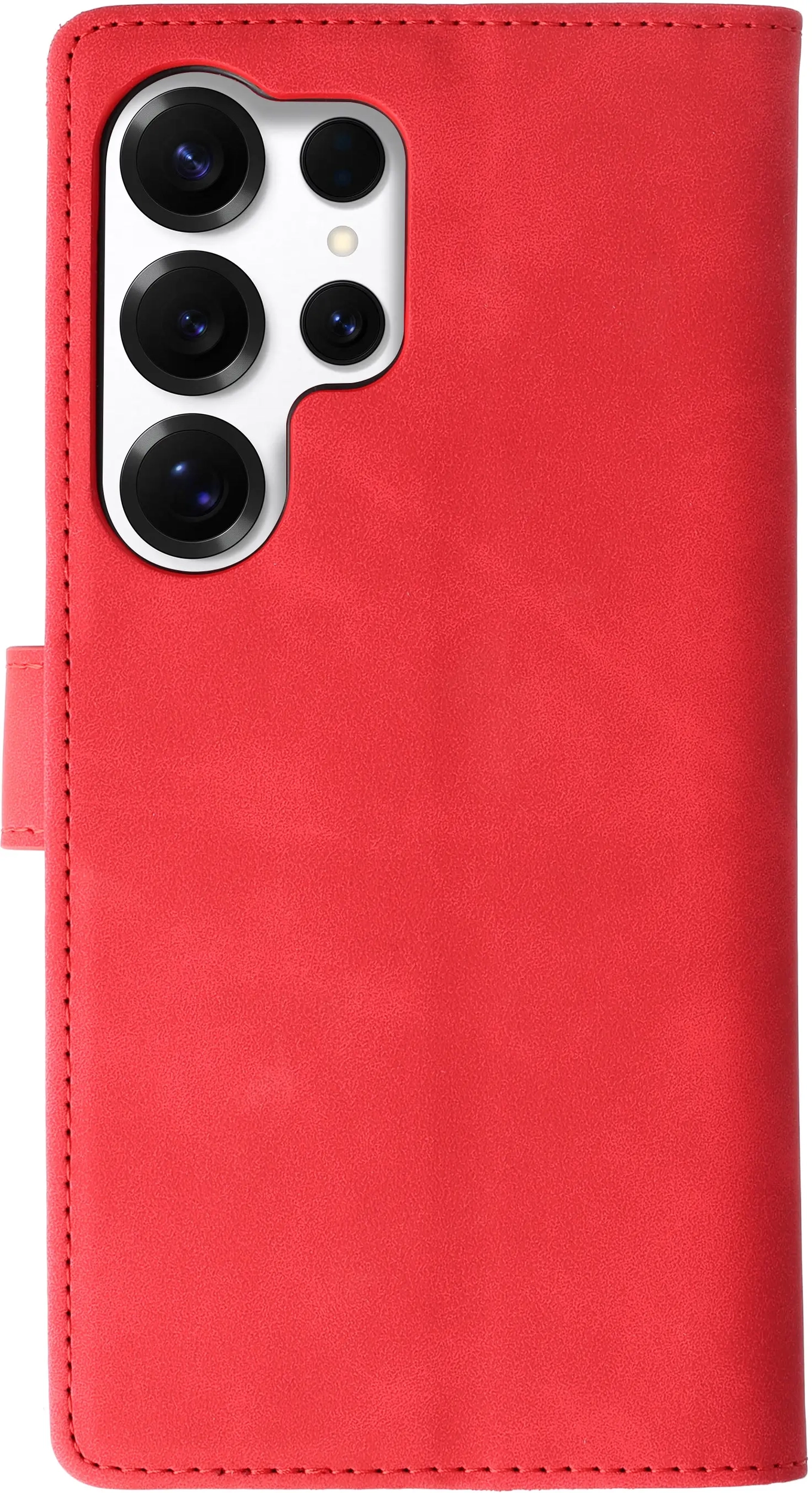 Rosso Element Samsung Galaxy S25 Ultra Hoesje Book Case Wallet Rood afbeelding 2