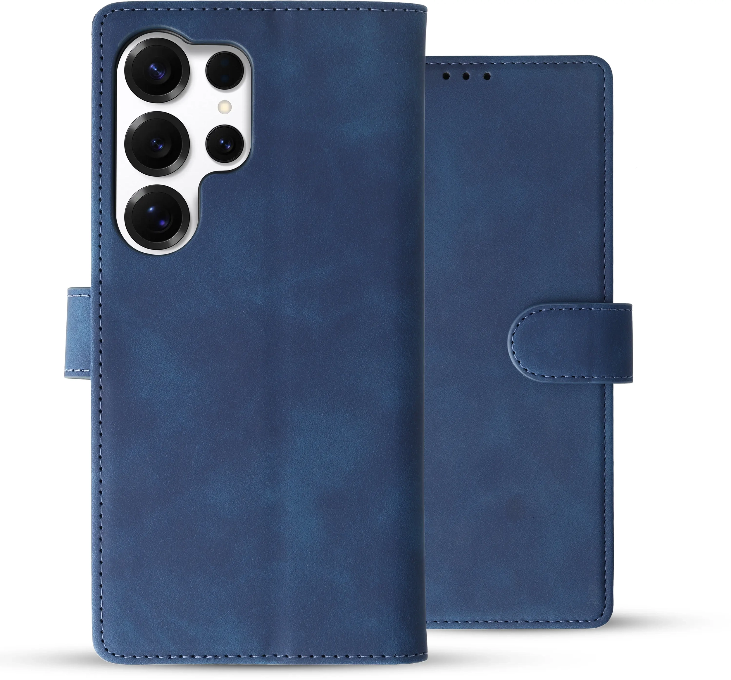 Rosso Element Samsung Galaxy S25 Ultra Hoesje Book Case Wallet Blauw afbeelding 2