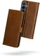 Rosso Deluxe Samsung Galaxy S25 Plus Hoesje Echt Leer Book Case Bruin afbeelding 8