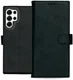 Rosso Deluxe Samsung Galaxy S25 Ultra Hoesje Echt Leer Book Case Zwart afbeelding 10