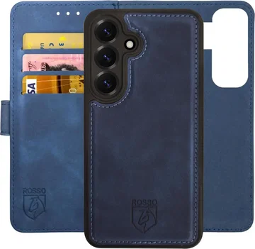 Rosso Element Uitneembaar 2-in-1 Samsung Galaxy S25 Hoesje Blauw