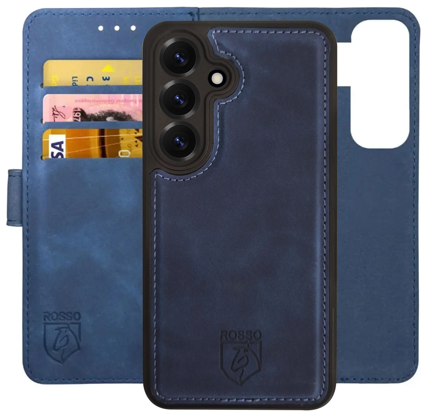 Rosso Element Uitneembaar 2-in-1 Samsung Galaxy S25 Plus Hoesje Blauw afbeelding 1