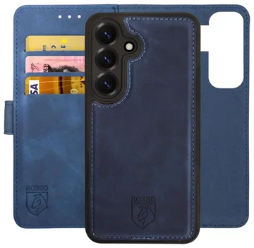 Rosso Element Uitneembaar 2-in-1 Samsung Galaxy S25 Plus Hoesje Blauw