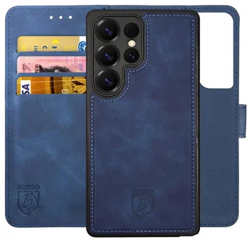 Rosso Element Uitneembaar 2-in-1 Samsung Galaxy S25 Ultra Hoesje Blauw