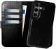 Rosso Elite Samsung Galaxy S25 Plus Hoesje MagSafe Book Case Leer Zwart