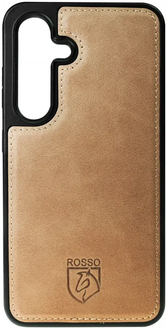 Rosso Elite Samsung Galaxy S25 Plus Hoesje MagSafe Book Case Leer Lichtbruin afbeelding 16