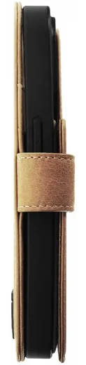 Rosso Elite Samsung Galaxy S25 Plus Hoesje MagSafe Book Case Leer Lichtbruin afbeelding 18