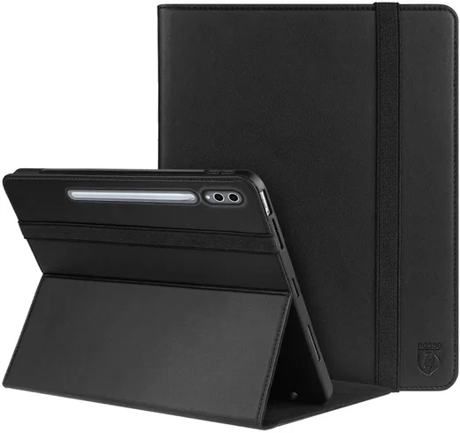 Rosso Element Samsung Galaxy Tab S10 Ultra Hoes Book Case Zwart afbeelding 1