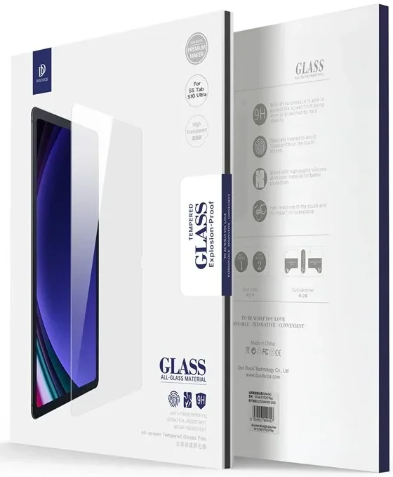 Dux Ducis Samsung Galaxy Tab S10 Ultra Screen Protector 9H Tempered Glass 2-Pack afbeelding 6