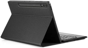 Dux Ducis Samsung Galaxy Tab S9 Plus/S9 FE Plus Hoes Bluetooth Toetsenbord Zwart