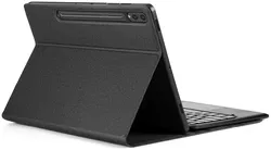 Dux Ducis Samsung Galaxy Tab S9 Plus/S9 FE Plus Hoes Bluetooth Toetsenbord Zwart afbeelding