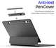 Dux Ducis Samsung Galaxy Tab S10 Plus Hoes Bluetooth Toetsenbord Zwart afbeelding 2