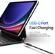 Dux Ducis Samsung Galaxy Tab S10 Plus Hoes Bluetooth Toetsenbord Zwart afbeelding 7