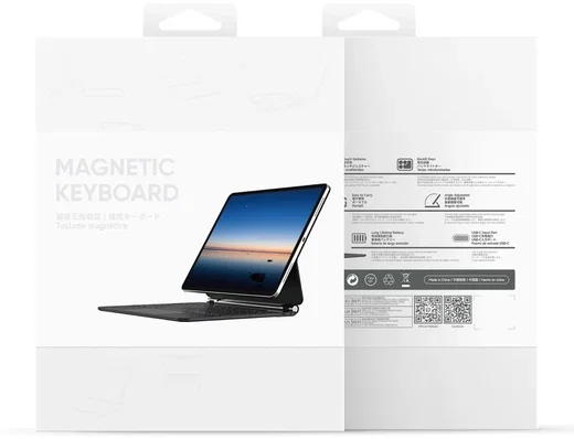 Dux Ducis Samsung Galaxy Tab S10 Plus Hoes Bluetooth Toetsenbord Zwart afbeelding 15