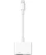 Originele Apple Lightning naar Lightning en Digital AV / HDMI Adapter Wit afbeelding 1