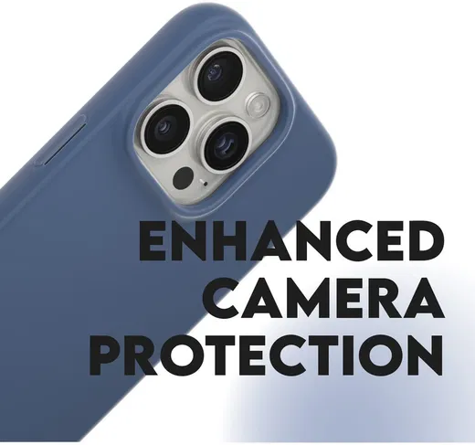 PanzerGlass CARE Fashionable iPhone 16 Pro Hoesje Siliconen MagSafe Blauw afbeelding 7