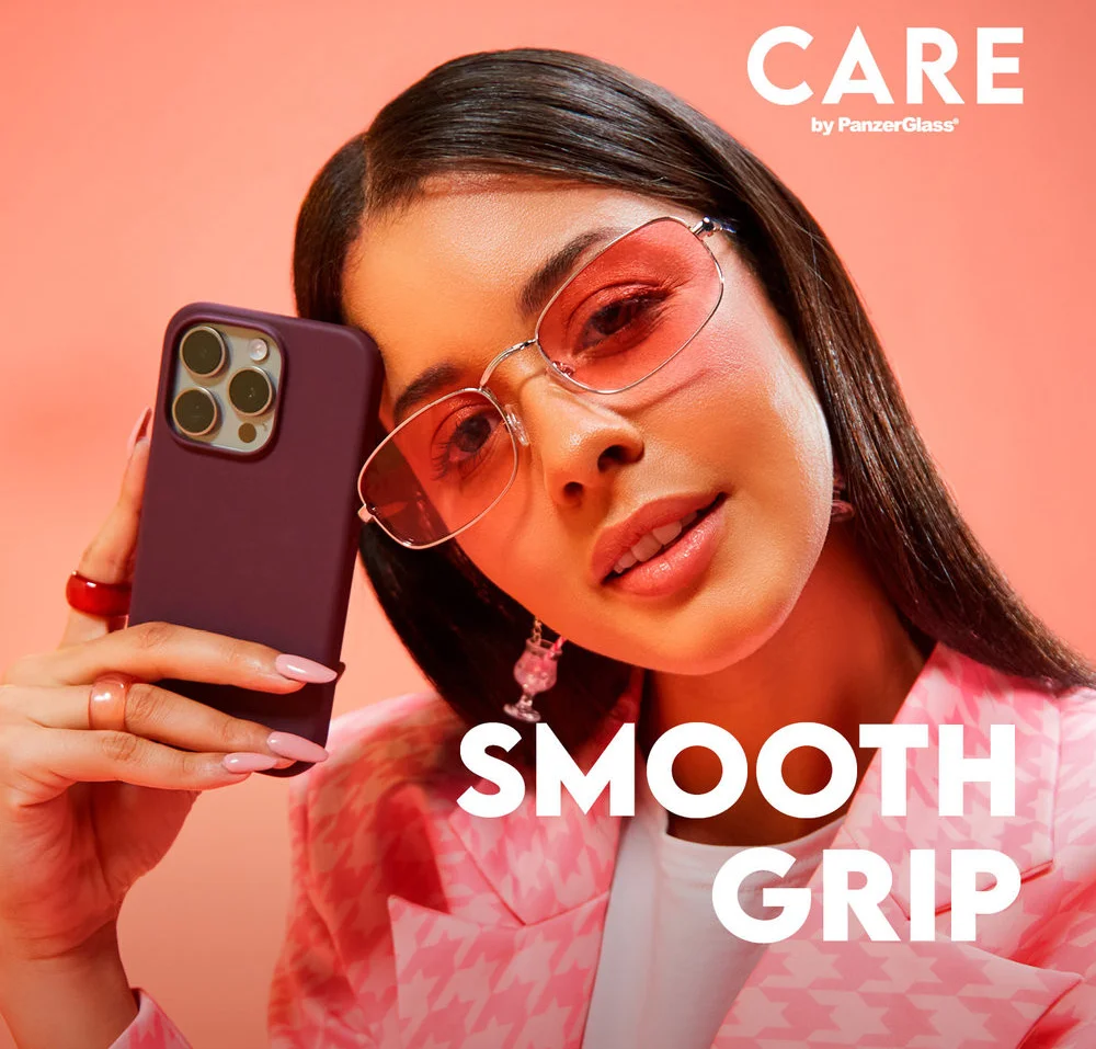 PanzerGlass CARE Fashionable iPhone 16 Pro Hoesje Siliconen MagSafe Peach afbeelding 8