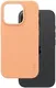 PanzerGlass CARE Fashionable iPhone 16 Pro Hoesje Siliconen MagSafe Peach afbeelding 1