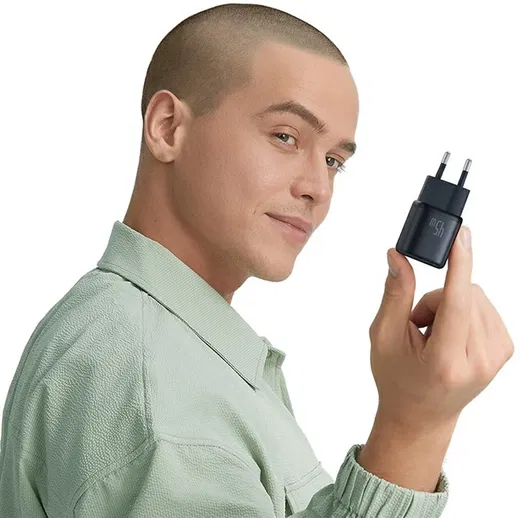 Baseus PicoGo GaN 45W Compacte Fast Charger USB-C Zwart afbeelding 8