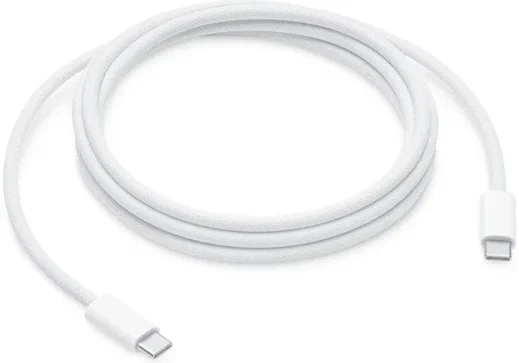 Originele Apple Geweven USB-C naar USB-C Kabel 2 Meter 240W Wit afbeelding 2