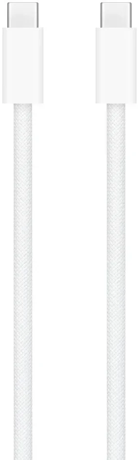 Originele Apple Geweven USB-C naar USB-C Kabel 2 Meter 240W Wit afbeelding 1
