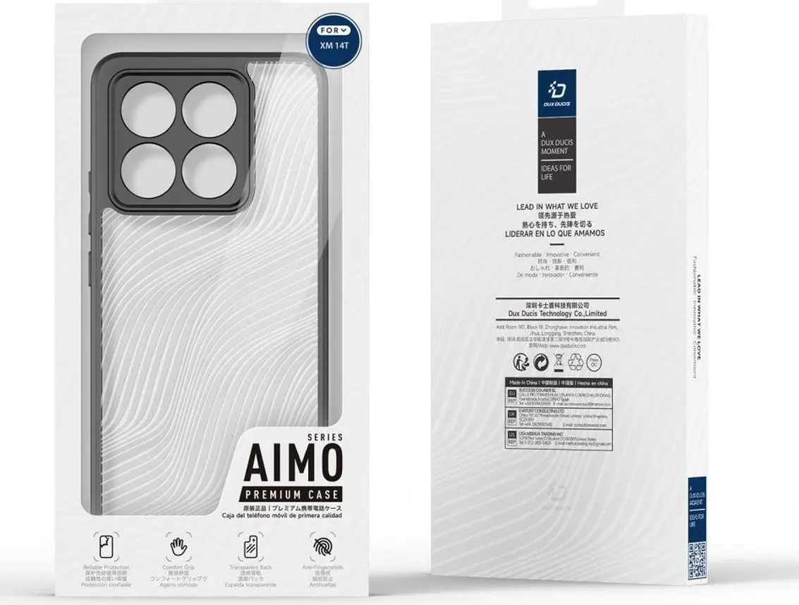 Dux Ducis Aimo Xiaomi 14T Hoesje Back Cover Zwart afbeelding 10