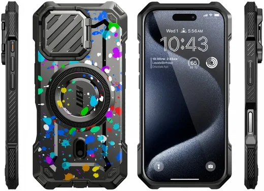 SUPCASE UB Pro MagXT iPhone 16 Pro Max Hoesje Camera Protector Stipjes afbeelding 5