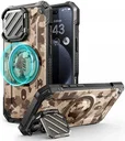 SUPCASE UB Pro MagXT iPhone 16 Pro Max Hoesje Camera Protector Camo Bruin
