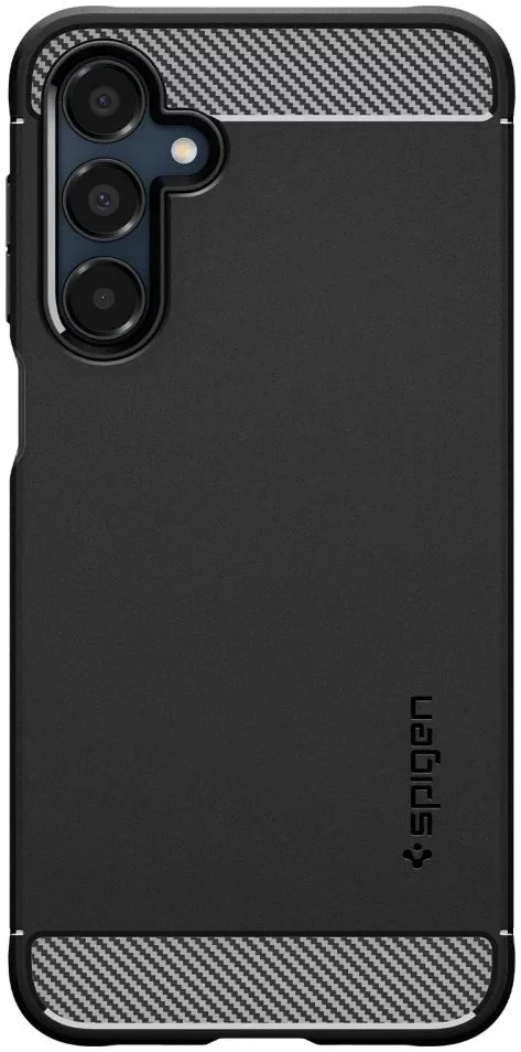 Spigen Rugged Armor Samsung Galaxy A16 Hoesje Back Cover Matte Zwart afbeelding 9
