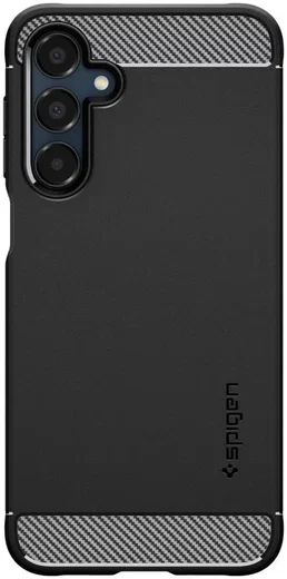 Spigen Rugged Armor Samsung Galaxy A16 Hoesje Back Cover Matte Zwart afbeelding 9