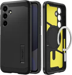 Spigen Tough Armor Samsung Galaxy S24 FE Hoesje MagSafe Back Cover Zwart afbeelding