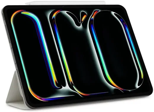 Spigen Air Skin Folio OneTap iPad Pro 13 (2024/2025) Hoes Book Case Grijs afbeelding 3