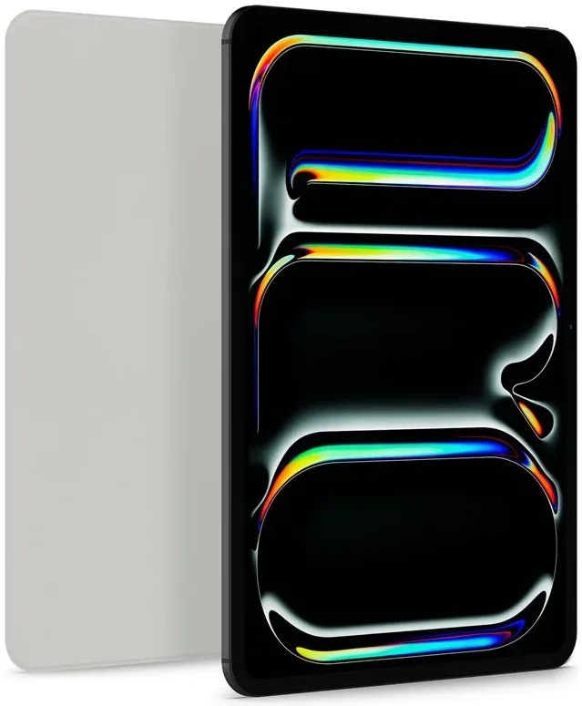Spigen Air Skin Folio OneTap iPad Pro 13 (2024/2025) Hoes Book Case Grijs afbeelding 5
